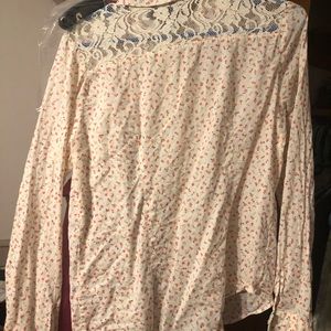 Lauren Conrad long sleeve button up